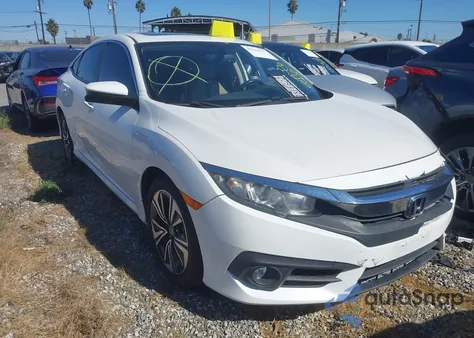 2016 Honda Civic Ex-L from USA, damaged, VIN 19XFC1F7XGE209145